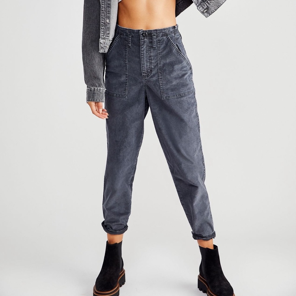LEE PAPER BAG WAIST CORD JEANS